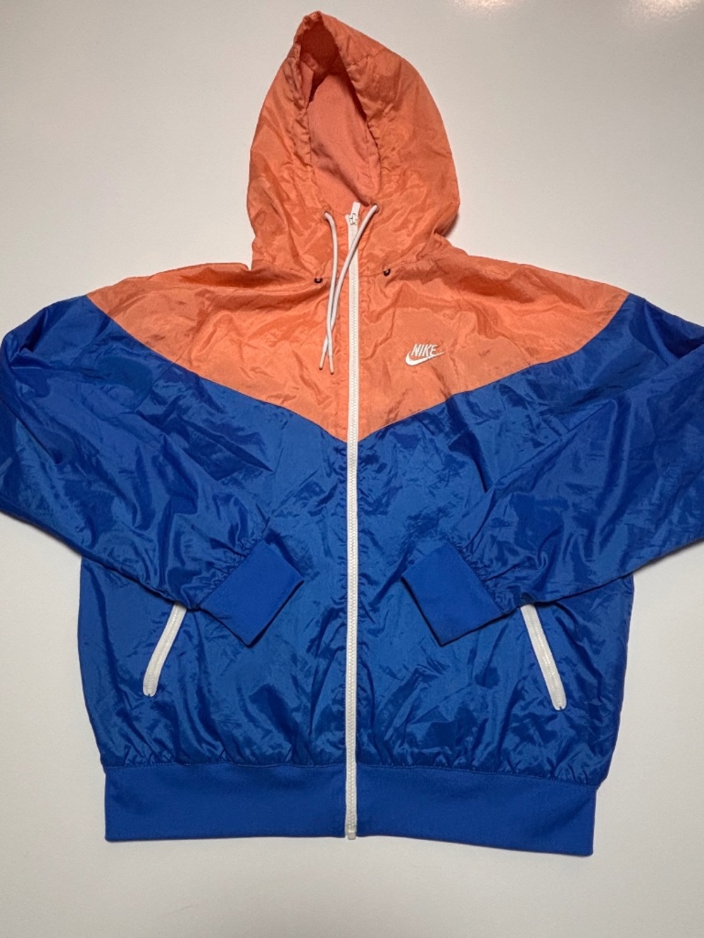 Blue and Pink Nike The Wind Runner Windbreaker Size Medium